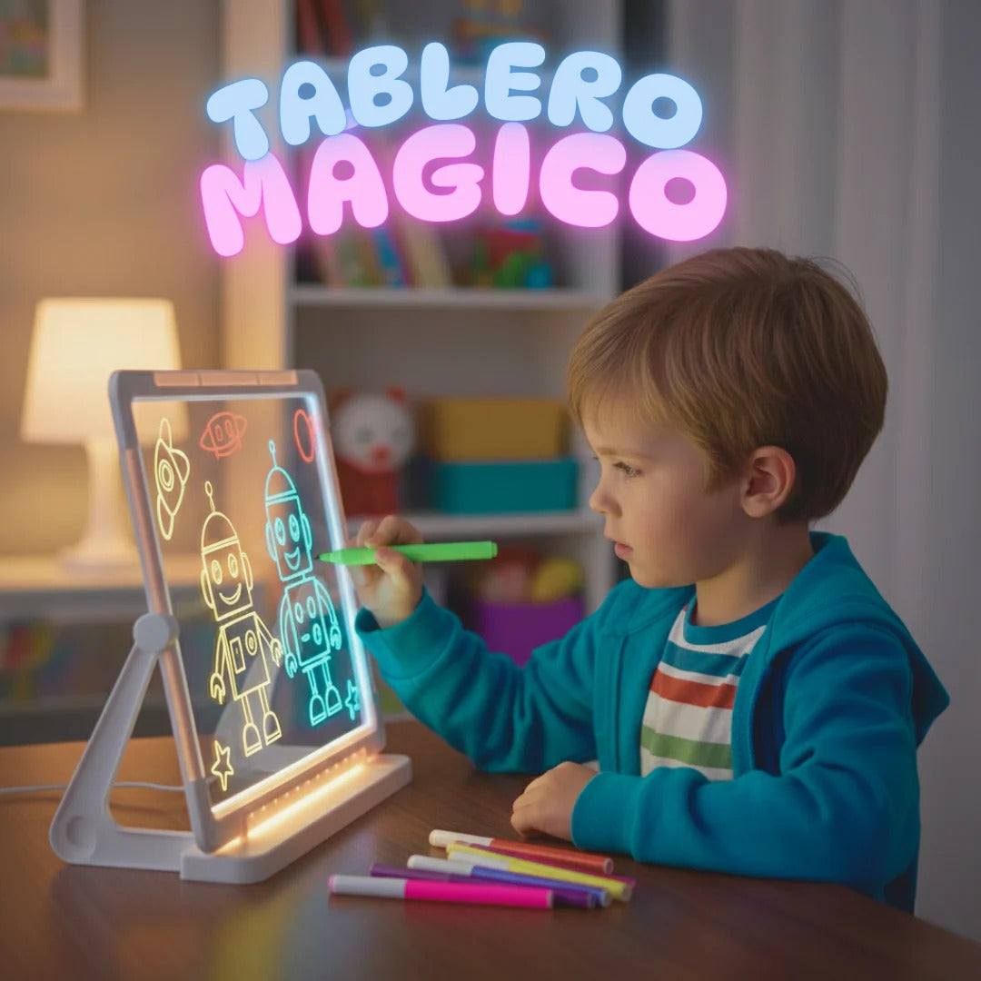 💡📝 PIZARRA LED MÁGICA — 🎨 Creatividad, aprendizaje y diversión en uno